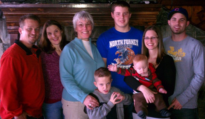 Tj, Katie, Nancy, Braden Baker, Hunter Baker Smith, Preston Cole Baker, Lindsey Cole, and David B. Baker, Dallas Metro 2012