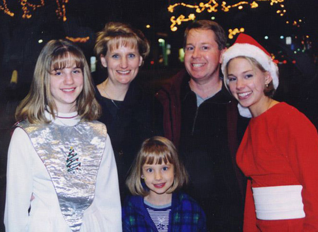 Eldon Ogden Leonard Family, Kelsey, Barbara, Violet, Eldon, and Amie, Morgantown, WV